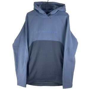 Peak Performance Hoodie Men's M Embroidered Logo Pullover Two ‎ Tone Hiking R&D
